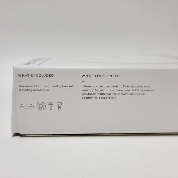 Eero PoE 6 Dual-band 1.6 Gbps Wi-Fi Hotspot Modem - T010001 - Picture 10 of 11